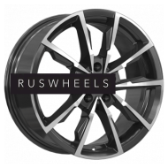 Диски КИК 7,5x17/5x120 ET40 D72,6 Меренге (КС902) Алмаз черный Диски КИК 7,5x17/5x120 ET40 D72,6 Меренге (КС902) Алмаз черный