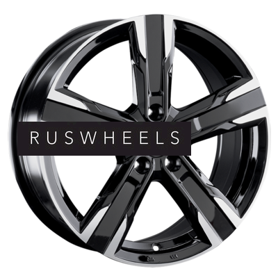 Диски Replay 7,5x18/5x110 ET46 D63,3 CHG20 BKF (конус, C570)