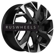 Диски Khomen Wheels 5,5x14/4x98 ET35 D58,5 KHW1402 Black-FP