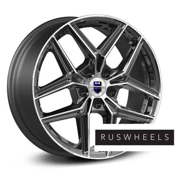 Диски КиК R17 / 7J PCD 5x114.3 ЕТ 35 ЦО 60.1 Юнион