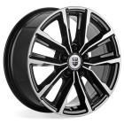 Диски КиК 7.5\R17 5*114.3 ET45 d60.1 Алмаз черный Диски КиК 7.5\R17 5*114.3 ET45 d60.1 Алмаз черный