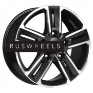 Диски КИК 8x18/5x114,3 ET40 D67,1 Backfire (КС763M) Алмаз черный