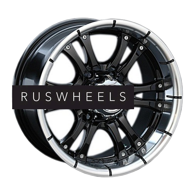 Диски LS 8x16/6x139,7 ET10 D93,1 161 BKL (Колпак+лого)