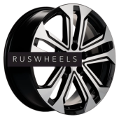 Диски Khomen Wheels 7x18/5x108 ET33 D60,1 KHW1803 (OMODA C5) Black-FP Диски Khomen Wheels 7x18/5x108 ET33 D60,1 KHW1803 (OMODA C5) Black-FP