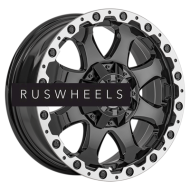 Диски LS 8x17/5x150 ET45 D110,1 1375 BKL (конус, Колпак+лого)