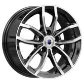 Диски КиК 6.5\R15 5*112 ET43 d57.1 Алмаз черный