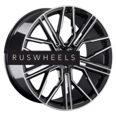 Диски LS Forged 9,5x22/5x150 ET45 D110,1 LS FG08 BKF (конус)