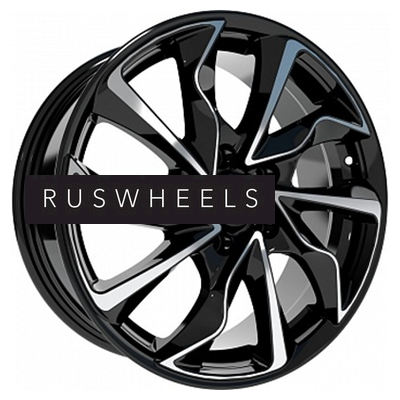 Диски СКАД 7x17/5x114,3 ET45 D67,1 Marseille (КЛ238) Алмаз (АРС 014 black)