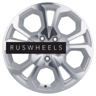 Диски Khomen Wheels 6,5x17/5x114,3 ET50 D66,1 KHW1711 (Arkana/Kaptur) F-Silver-FP