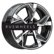 Диски КИК 7,5x18/5x112 ET37 D66,6 Кайан (КС1012) Алмаз черный Диски КИК 7,5x18/5x112 ET37 D66,6 Кайан (КС1012) Алмаз черный