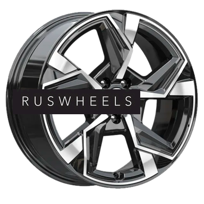 Диски КИК 7,5x18/5x112 ET37 D66,6 Кайан (КС1012) Алмаз черный