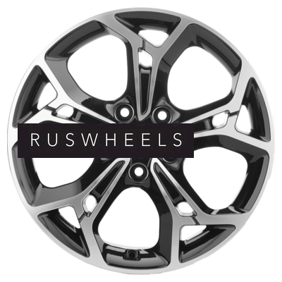 Диски Khomen Wheels 7x17/5x112 ET49 D57,1 KHW1702 (Octavia) Black-FP