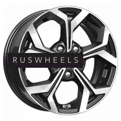 Диски КИК 6,5x16/5x114,3 ET45 D67,1 КС878 Алмаз черный Диски КИК 6,5x16/5x114,3 ET45 D67,1 КС878 Алмаз черный