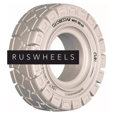 Шины Всесезонная GRI 15x4,5-8(125/75-8) Globestar WT NM Цельнолитая немаркая с бортом ШРИ-ЛАНКА 