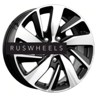 Диски КИК 6,5x16/5x114,3 ET47 D66,1 КС741 Алмаз черный