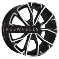 Диски Khomen Wheels 7,5x19/5x114,3 ET45 D60,1 KHW1907 (Geely Atlas/Atlas Pro) Black-FP