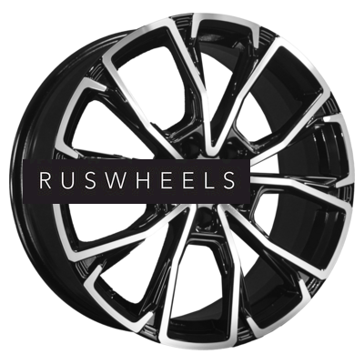 Диски Khomen Wheels 7,5x19/5x114,3 ET45 D60,1 KHW1907 (Geely Atlas/Atlas Pro) Black-FP