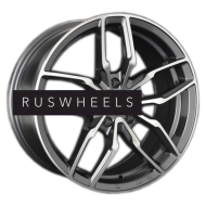 Диски LS 7,5x17/5x114,3 ET40 D73,1 790 GMF (конус, Колпак+лого)