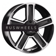 Диски LS 8x18/6x139,7 ET20 D106,1 1296 BKF (конус, Колпак+лого)