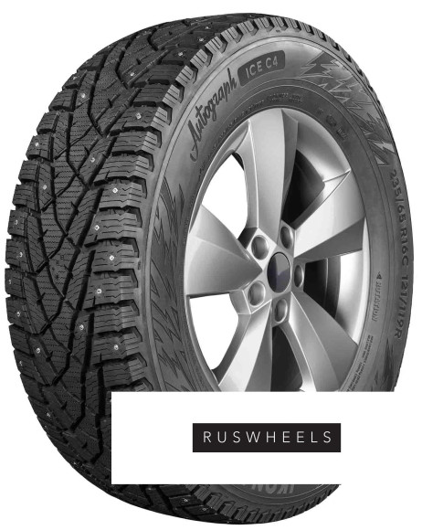 Шины Ikon 215/65R16C 109/107R Autograph Ice C4 TL (шип.) Шины Ikon 215/65R16C 109/107R Autograph Ice C4 TL (шип.)