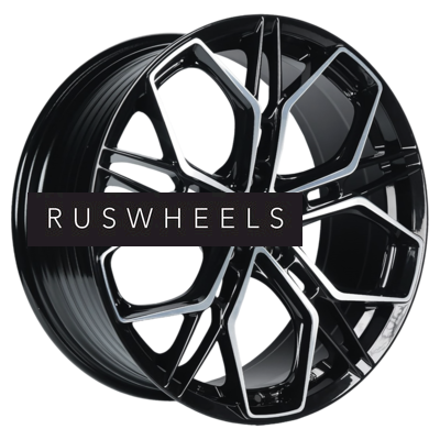 Диски INCH 8,5x20/5x108 ET36 D65,1 FA8534 Gloss Black Machined Face (ZJH)