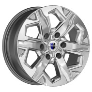 Диски КиК 7.5\R17 6*139.7 ET38 d67.1 Дарк платинум
