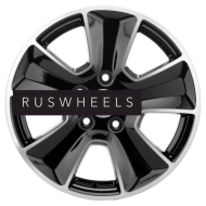 Диски Khomen Wheels 6,5x16/5x110 ET45 D67,1 KHW1601 (DFM 580) Black-FP