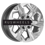 Диски КИК 7,5x17/6x139,7 ET45 D93,1 Тейт (КС1050) Дарк платинум