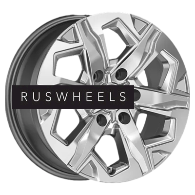 Диски КИК 7,5x17/6x139,7 ET45 D93,1 Тейт (КС1050) Дарк платинум