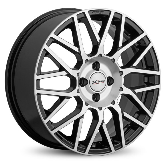 Диски Xtrike 7,0\R17 4*108 ET45 d63.35 BK/FP