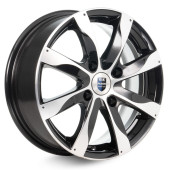Диски КиК 6,0\R15 4*100 ET48 d60.1 Алмаз черный