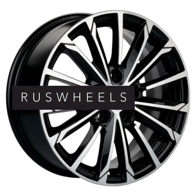 Диски Khomen Wheels 6,5x16/5x114,3 ET45 D54,1 KHW1611 (Geely Atlas Pro) Black-FP