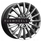 Грузовые диски K&K 5,5x14/4x100 ET45 D67,1 Акцент (КС641) Дарк платинум