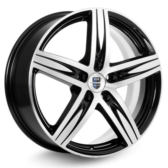 Диски КиК 7,0\R17 5*114.3 ET47 d66.1 Алмаз черный Диски КиК 7,0\R17 5*114.3 ET47 d66.1 Алмаз черный