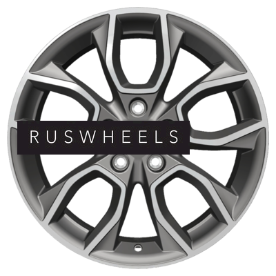 Диски Khomen Wheels 7x17/5x110 ET46 D63,3 KHW1713 (Changan CS35 Plus) Gray-FP Диски Khomen Wheels 7x17/5x110 ET46 D63,3 KHW1713 (Changan CS35 Plus) Gray-FP