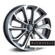 Диски Dezent R18 / 7.5J PCD 5x112 ЕТ 42 ЦО 57.1 KS dark