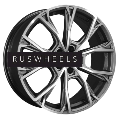 Диски Khomen Wheels 7,5x19/5x108 ET33 D60,1 KHW1907 (OMODA C5) Gray-FP