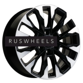 Диски Khomen Wheels 8x20/6x139,7 ET36 D100,1 KHW2010 (Tank 300/500) Black-FP