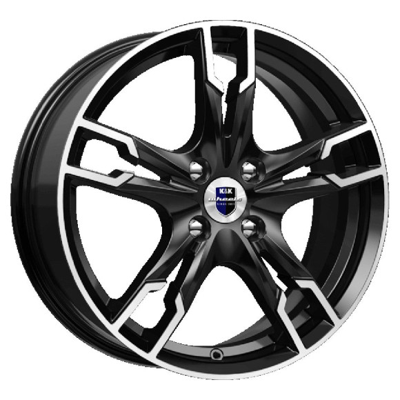 Диски КиК  Солар (КС875)  7,0\R17 5*105 ET40  d56,6  Алмаз черный  [75045SK]