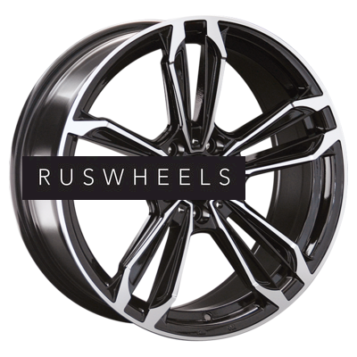 Диски Replay 8x18/5x114,3 ET30 D60,1 LX174 BKF (конус, C570)