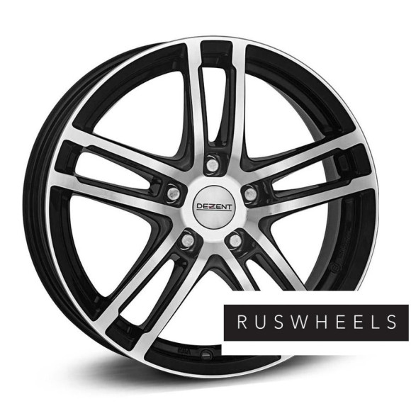 Диски Dezent R17 / 6.5J PCD 5x112 ЕТ 39 ЦО 66.6 TZ dark