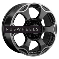 Диски LS 8x18/6x139,7 ET36 D100,1 310 BKL (конус, Колпак+лого)