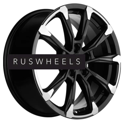 Диски Khomen Wheels 7,5x18/5x108 ET35 D65,1 KHW1808 (Exeed TXL) Black-FP
