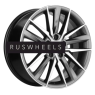 Диски Khomen Wheels 8x18/5x114,3 ET40 D64,1 KHW1807 (Haval F7/F7x) Gray-FP