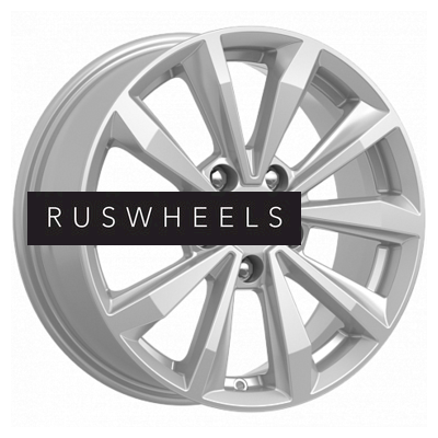 Диски КИК 6,5x16/5x112 ET43 D57,1 КС974 Сильвер