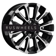 Диски Replay 8x20/6x139,7 ET60 D95,1 TY402 BKF (пш, C570)