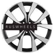 Диски Khomen Wheels 7x19/5x114,3 ET49 D60,1 KHW1906 (Evolute i-SKY) Black-FP