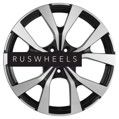 Диски Khomen Wheels 7x19/5x114,3 ET49 D60,1 KHW1906 (Evolute i-SKY) Black-FP