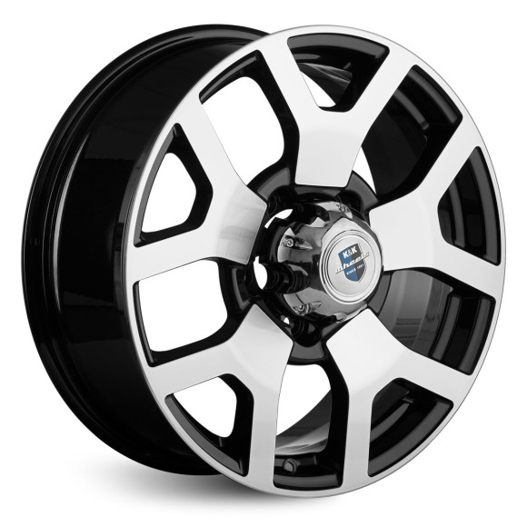 Диски КиК 7,0\R18 5*139.7 ET35 d108.5 Алмаз черный Диски КиК 7,0\R18 5*139.7 ET35 d108.5 Алмаз черный