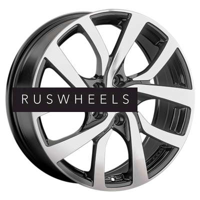 Диски Replay 7x18/5x114,3 ET37 D66,6 HV41 BKF (конус, C570)